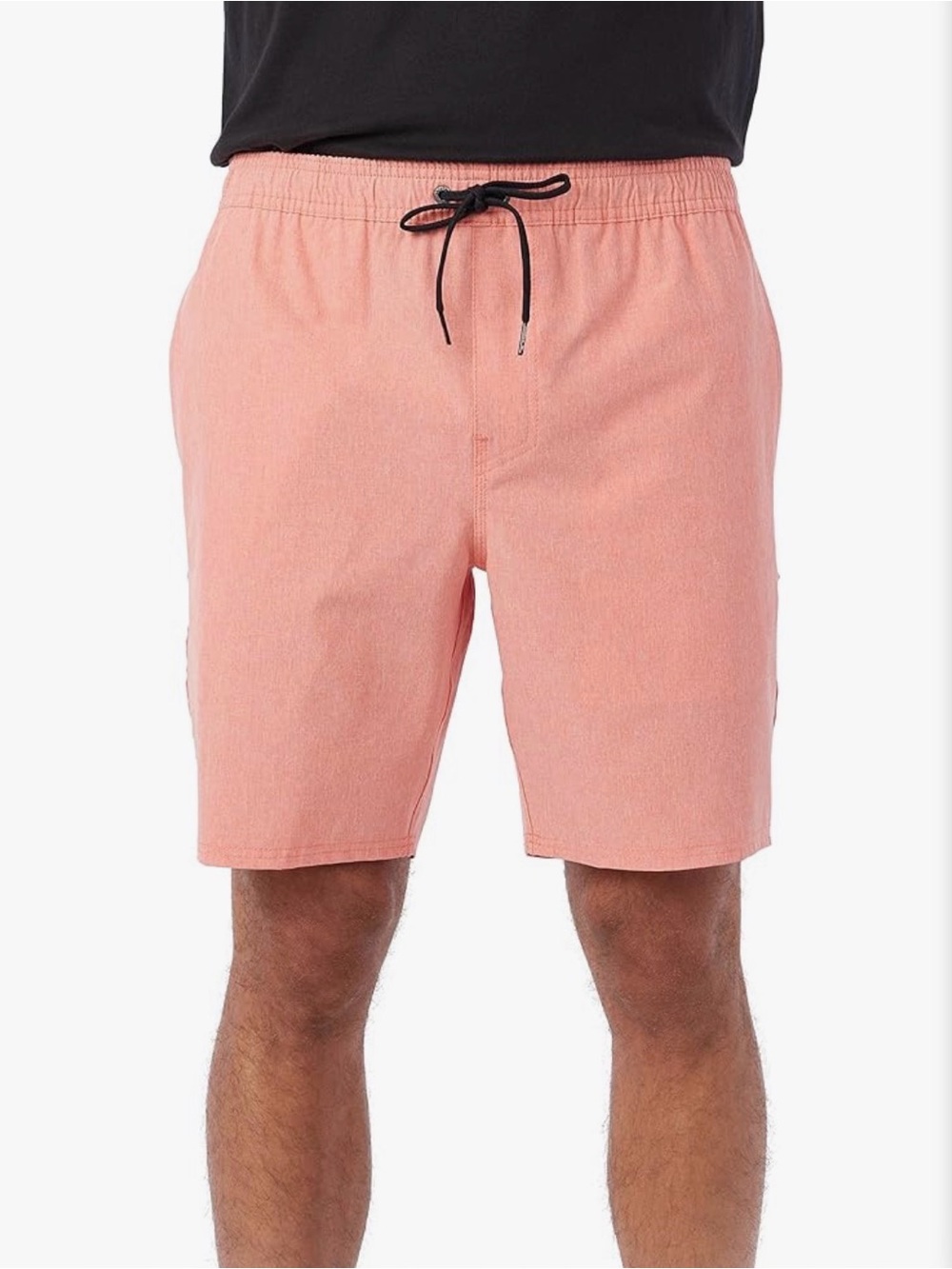 NWT O'NEILL Mens Shorts XXL Coral Red 18 Reserve Elastic Waist Hybrid Fast Dry